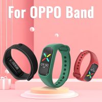 ✶ สายนาฬิกาข้อมือซิลิโคน แบบนิ่ม สําหรับ Oppo Band Smartwatch Tracker