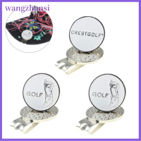 wangzhansi 1PC Golf Cap คลิปกอล์ฟบอลเครื่องหมายหมวกคลิปการฝึกอบรมอุปกรณ์เสริม