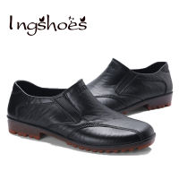 lngshoes?รองเท้าบูทกันฝนผู้ชาย กันลื่น รองเท้าทำงานล้างรถ รองเท้าผู้ชายกันน้ำ รองเท้าทำงานกลางแจ้ง รองเท้าน้ำในครัว