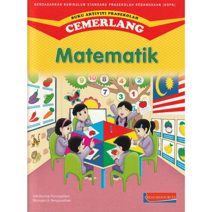 BUKU AKTIVITI PRASEKOLAH CEMERLANG MATEMATIK | Lazada