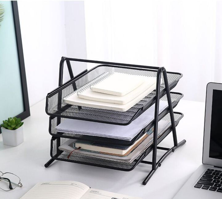 Strong Stackers 3 Tier 4 Tier File Document Letter Paper Tray Document ...