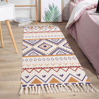 Ethnic style, cotton and linen floor mats, retro plain tapestries, handmade cars, study and bedroom sofa cushions