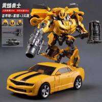 2023 Weiจะทำมือ Bumblebee ของขวัญวันเกิดโลหะผสมของเล่นเปลี่ยนรูปโมเดลหุ่นยนต์คิงคองเด็กชายบอท