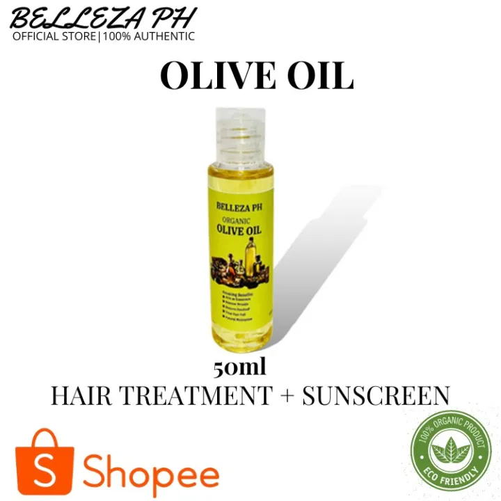 OLIVE OIL Belleza PH HAIR TREATMENT+SUNSCREEN Remove Dryness Prevent Split end AntiDandruff