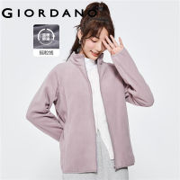 Giordano เสื้อแจ็คเก็ตแขนยาวผู้หญิง เสื้อกันหนาวแขนยาวผญ ลุคสตรีท สไตล์เกาหลี