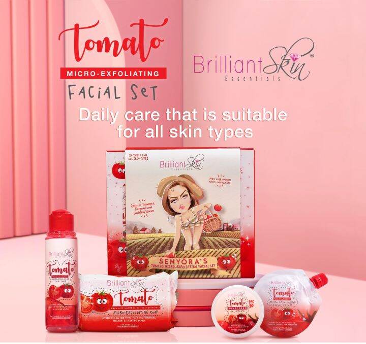 Brilliant Skin Tomato Set SAFE for Pregnant and Lactating Moms Lazada PH
