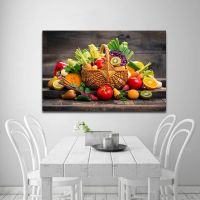 Fruit and Modern Basket Canvas Painting and Prints Wall Art Picture for Kitchen Dining Room Home Decoration No Frame Cuadros