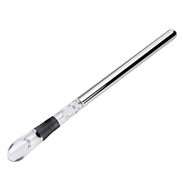 Wine Chiller Wine Aerator Stainless Steel Wine Bottle Cooler Stick