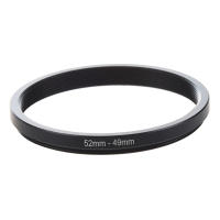 52mm-49mm 52mm to 49mm Black Ring Adapter for Camera