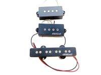 Wilkinson Bass Pickups Premium PJ V Jazz Bridge &amp; P Bass Pickup Set 4-String WPB WJB Pickups