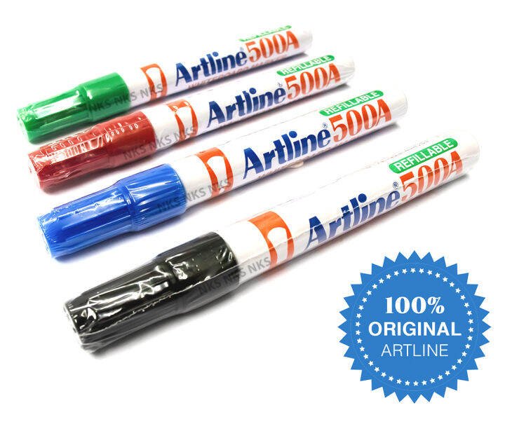 NKS *ORIGINAL* ARTLINE 500A WHITEBOARD MARKER Lazada
