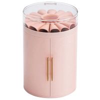 Jewelry Storage Box, Lipstick Storage Box, Fashion Flower Jewelry Storage Box, for Necklaces/Earrings/Watches