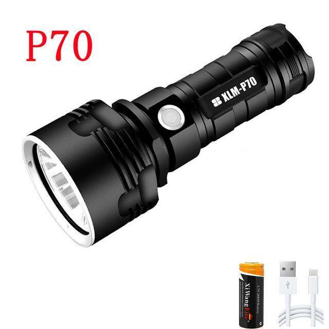 p70-tactical-lamp-flashlight-outdoor-high-power-led-usb-rechargeable-aluminum-alloy-torch