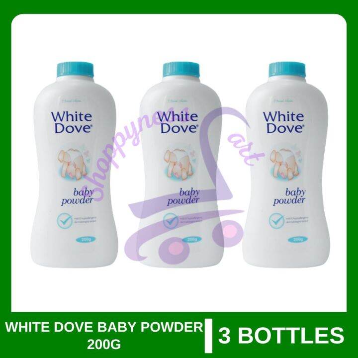 Personal Collection White Dove Baby Powder 200g 2 bottles | Lazada PH