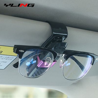 Kacamata Hitam Kacamata Di Dalam Mobil Pelindung Matahari Pengikat Pemegang Klip Dukungan Kacamata Aksesori
