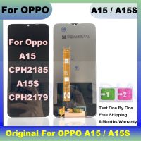 6.52 For Oppo A15 LCD Touch Panel Glass Display Screen Touch Screen Digitizer Assembly For Oppo A15S LCD CPH2185 CPH2179 Display