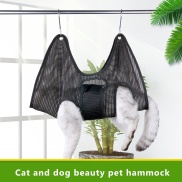 Pet Grooming Hammock Helper Beauty Restraint Bag Cat Dogs Medication Nail