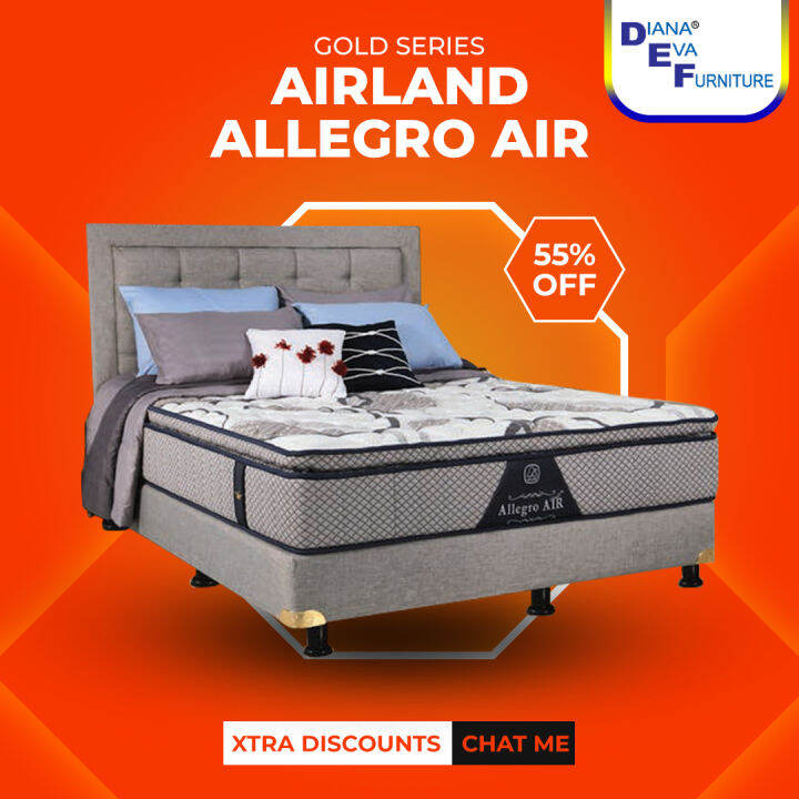 Airland Allegro Air Full Set Kasur Springbed Lazada Indonesia