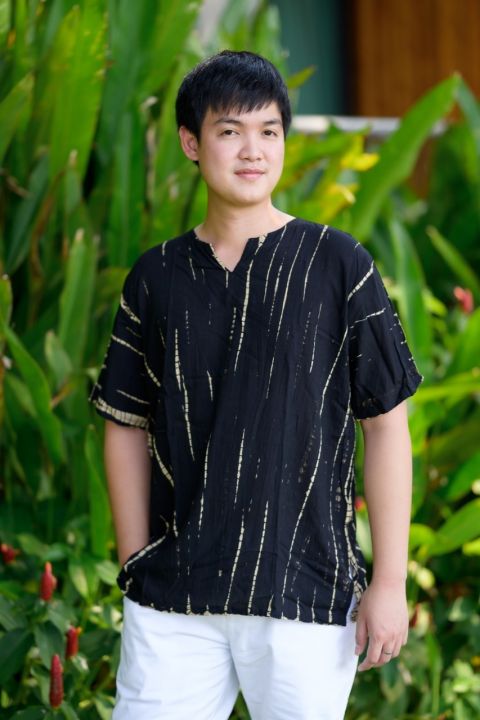 Boy Shirt - Black sandybrown.bkk