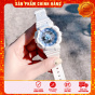 Đồng hồ nữ Julius Hàn Quốc JA-1276B phiên bản thể thao - điện tử - trắng mặt xanh thumbnail