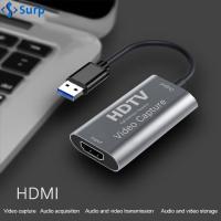 SURP 3.0ยูเอสบี อะแดปเตอร์ USB เป็น HDMI อะลูมิเนียมอัลลอยด์ ขั้วต่อตัวผู้-ตัวเมีย อะแดปเตอร์แสดงผล HDMI สากลสากลสากล 19201080 อะแดปเตอร์ Type-A เป็น HDMI บ้านในบ้าน