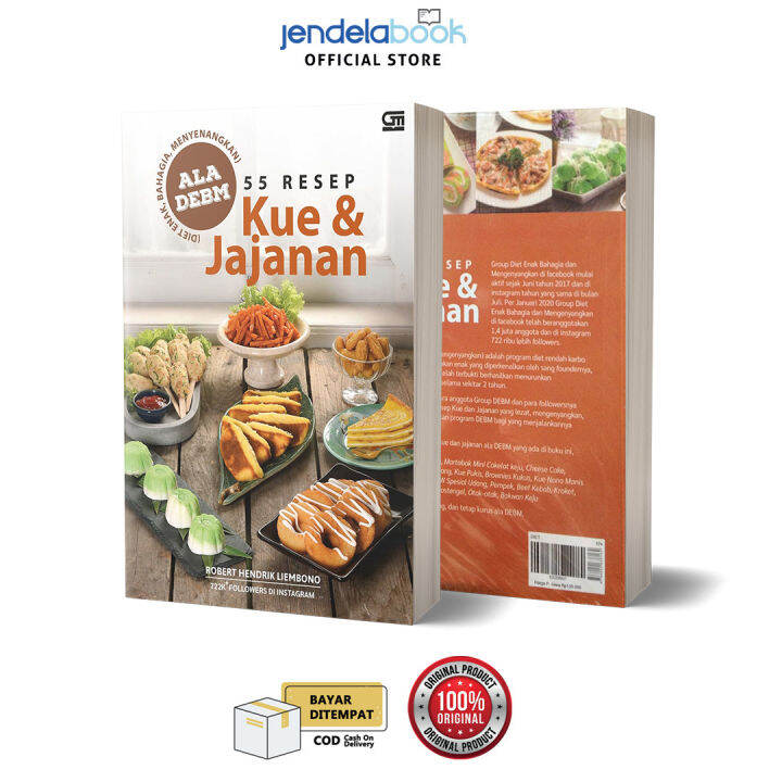 55 Resep Kue & Jajanan Ala Debm : Robert Hendrik Liembono | Lazada ...