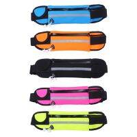 [Sell Well]ReflectiveBelt เอวแพ็คกันน้ำวิ่งเข็มขัด F Anny แพ็คสำหรับ HikingAdjustable RunningU7EF