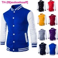 asdsadsaaff หน้าแรก ผู้ชาย Slim Fit Colégio Varsity jaqueta de beisebol moletom Harajuku Hoodies การออกแบบแฟชั่น vinho Tinto