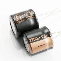 LELON 25V 2200Uf 16X16Mm ° 105 ESR ต่ำตัวเก็บประจุแบบอิเล็กโทรไลติกที่เชื่อถือได้สูง