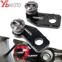 【CW】 Logo CB650R Motorcycle Chain Adjustment Block Frame swingarm Spools sliders CBR650R 650R CBR 2019 2020 2021