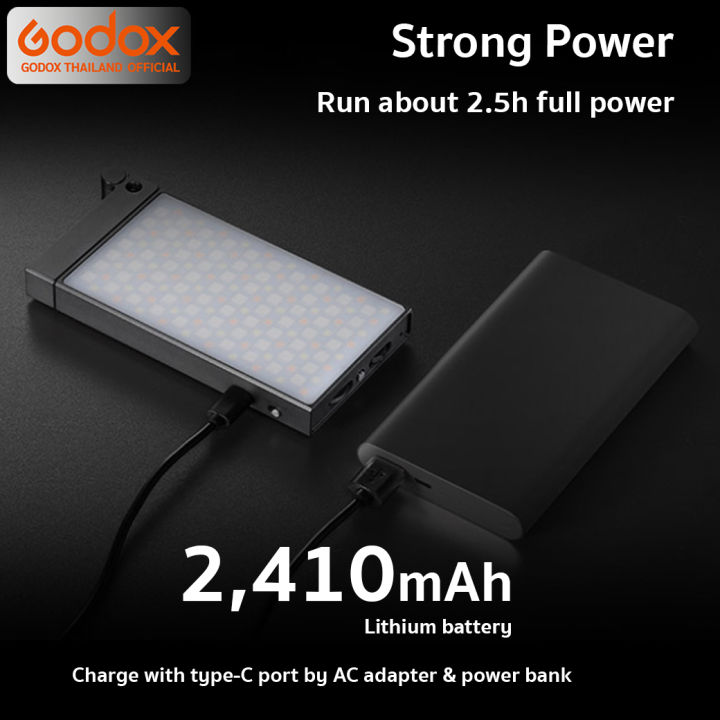 godox-led-m1-rgb-13w-2500-8500k-2410mah-รับประกันศูนย์-godox-thailand-3ปี