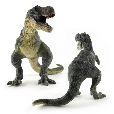 [boutique dinosaur] Jurassic dinosaur world toys simulation animal model of sickle dragon tyrannosaurus rex carnotaurus toys