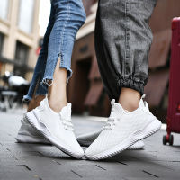 2021Simple Stytle Mens Womens White Sneakers Breathable Running Sports Shoes Couples Walking Casual Black Shoes