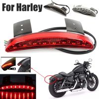 ◆۞卐 Motorcycle Lights Rear Fender Under Edge Brake Stop Taillight Tail light For Harley Davidson Touring Sportster XL883 XL 883 1200