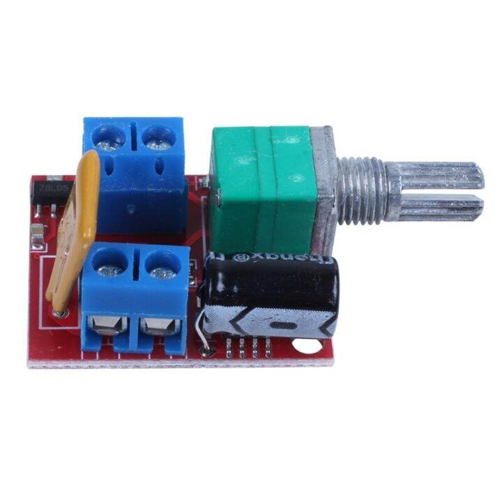 worth-buy-ตัวควบคุมความเร็ว-pwm-มอเตอร์-dc-ขนาดเล็กมอเตอร์5a-3v-6v-12v-24v-35vdc-90w-สวิตช์หรี่ไฟ-led-ควบคุมความเร็ว