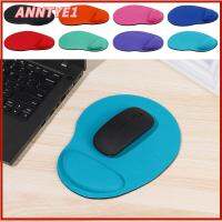 ANNTYE1 น้ำหนักเบา สีสัน อ่อนนุ่ม ตามหลักสรีรศาสตร์ ไม่ลื่น แผ่นรองเมาส์ รองรับข้อมือ แผ่นรองเม้าส์