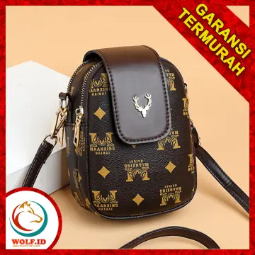 Tas Selempang Mini Kecil Motif LV Murah