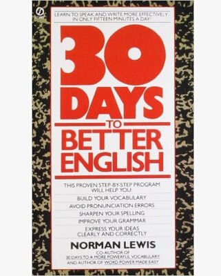 Thirty days to better English