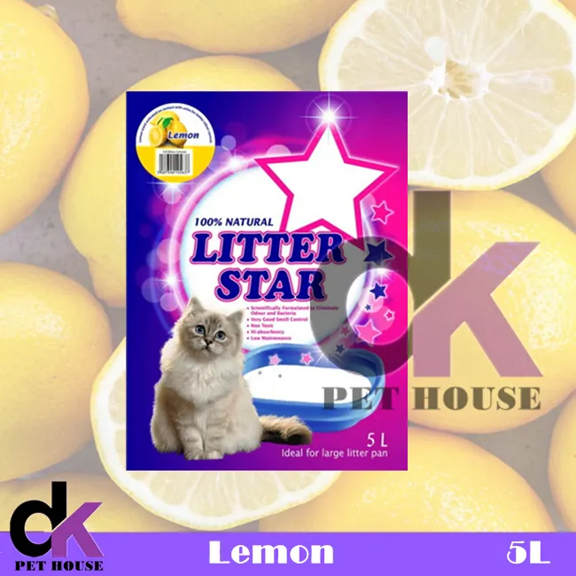 Litter Star Crystal Cat Litter Lemon 5L Lazada