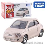 Takara Tomy. Tomica No.16 Fiat 500E รถ1:64 Kids Toys มอเตอร์รถยนต์แบบจำลองการเก็บรวบรวมโลหะ