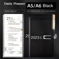 2023 Daily Journal Calendar A6 Notebook Sketchbook NoteBook Notepad Office Diary Agenda A5