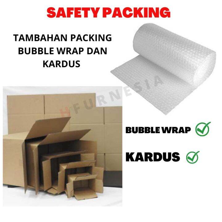 Bubble wrap safety packing bubble tambahan bubble packing safety