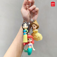 MINISO กล่องสุ่มโมเดล ฟิกเกอร์ Disney Princess Collection Figure Box ลิขสิทธิ์แท้