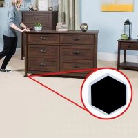 4Pcs Heavy Duty Furniture Sliders Table Moving Pads Floor Protector Easy Move X6HD