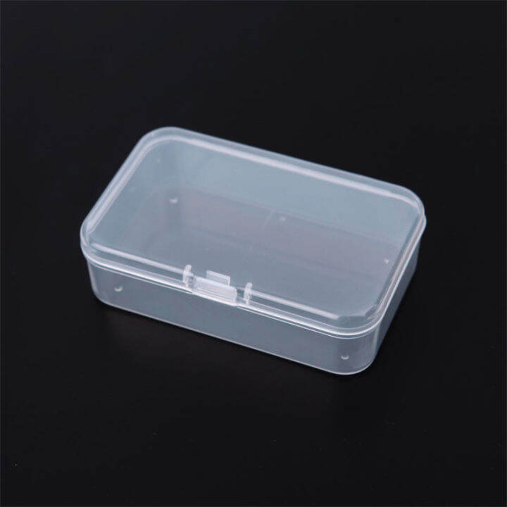 Multipurpose Small Transparent Square Plastic Storage Box Display Case ...