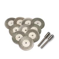 [HOT CHLXIWSHG 552] 100Pc 16Mm Mini Circular Saw Diamond Coated Rotary Tool Set Cutting Discs Blade Saw Wheels With 3Mm Shank Mandrels