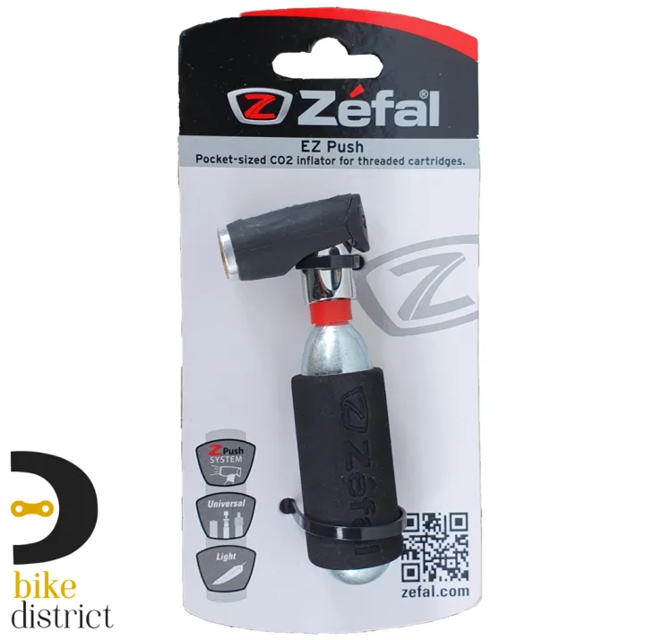 Zefal EZ Push Pocketsized CO2 Inflator for Threaded Cartridges Lazada PH