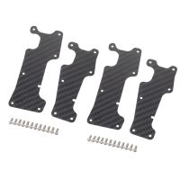 Carbon Fiber Front and Rear Suspension Arm Protector Armor Protection Board for 1/8 Traxxas Sledge RC Car Upgrades Parts