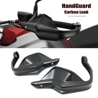 For BMW R1200GS LC ADV R1250GS F800GS Adventure S1000XR 2013-2022 Carbon Look Handguard Shield Hand Guard Protector Windshield