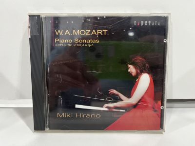 1 CD MUSIC ซีดีเพลงสากล     W.A.MOZART: PIANO SONATAS Nos.1,3,4 &15/MIKI HIRANO   (C15F97)